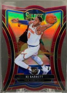 RJ Barrett [Die Cut Maroon Prizm] #157