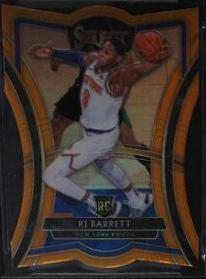 RJ Barrett [Die Cut Orange Prizm] #157