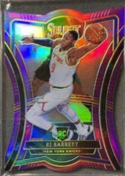 RJ Barrett [Die Cut Purple Prizm] #157