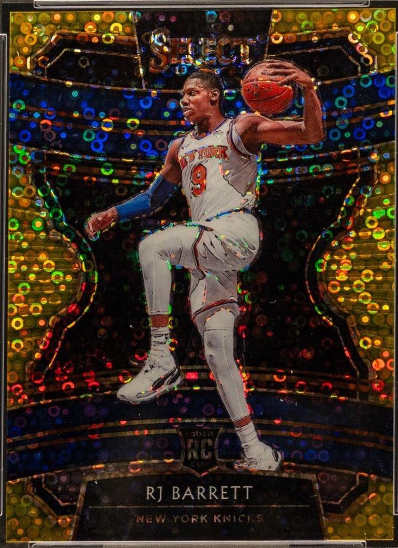 RJ Barrett [Gold Disco Prizm] #21