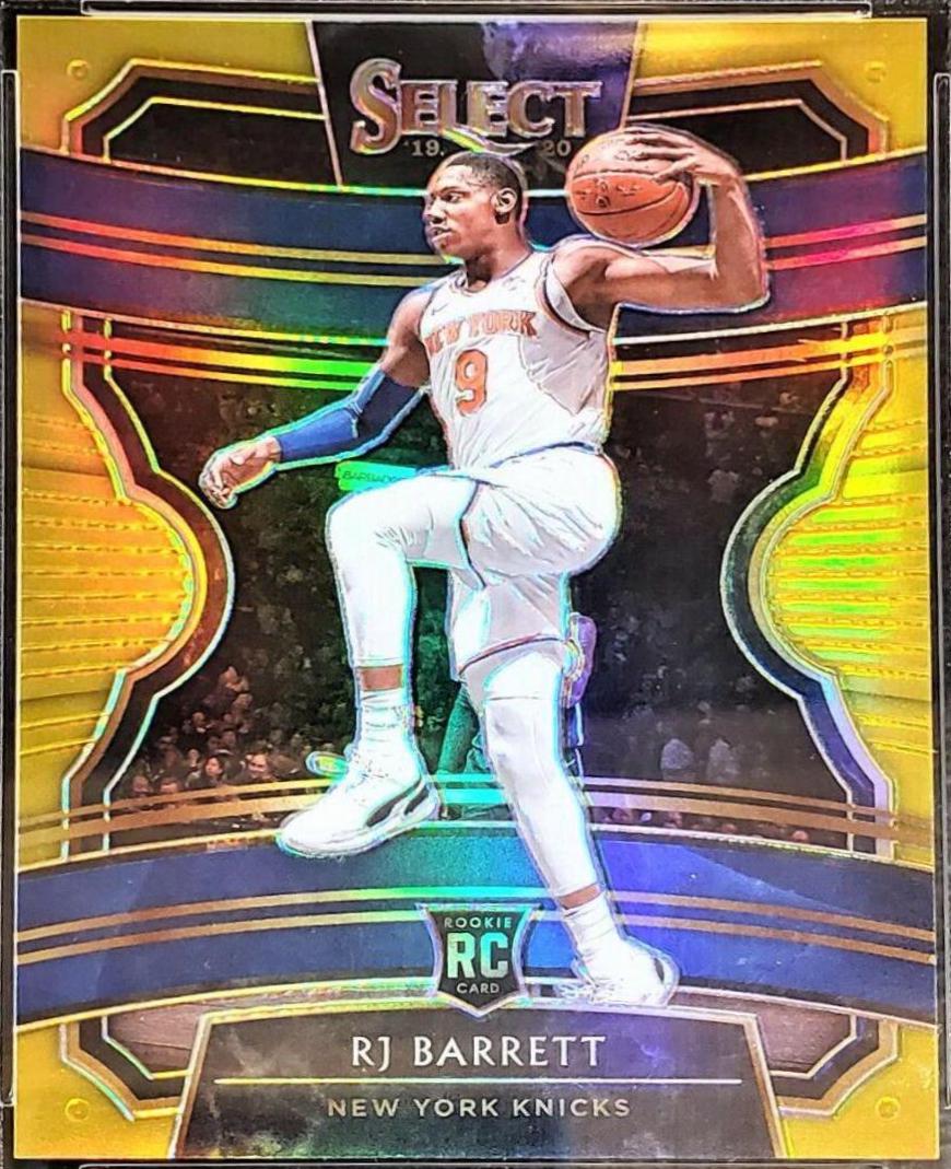 RJ Barrett [Gold Prizm] #21