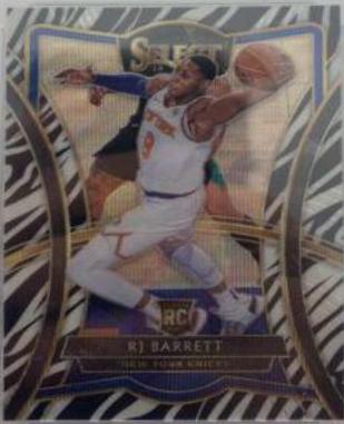 RJ Barrett [Zebra Prizm] #157