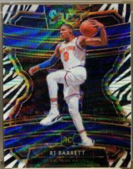 RJ Barrett [Zebra Prizm] #21