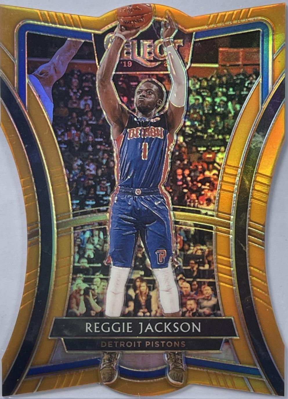 Reggie Jackson [Die Cut Orange Prizm] #137