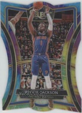 Reggie Jackson [Die Cut Tie Dye Prizm ] #137