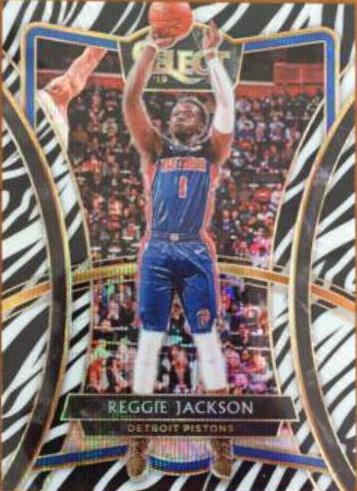 Reggie Jackson [Zebra Prizm] #137