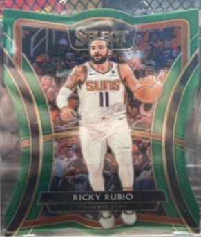 Ricky Rubio [Die Cut Green Prizm] #147