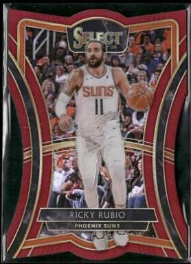 Ricky Rubio [Die Cut Maroon Prizm] #147
