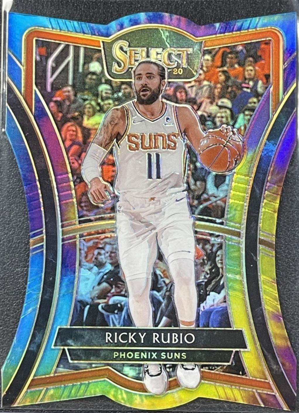 Ricky Rubio [Die Cut Tie Dye Prizm ] #147