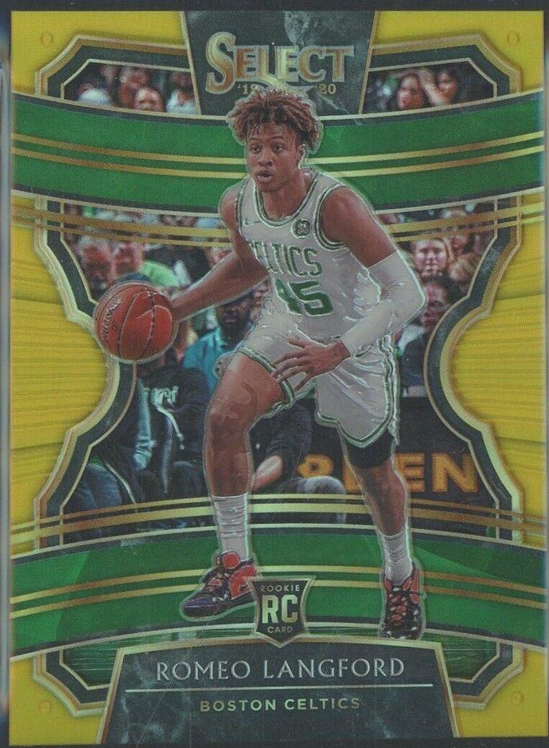 Romeo Langford [Gold Prizm] #31