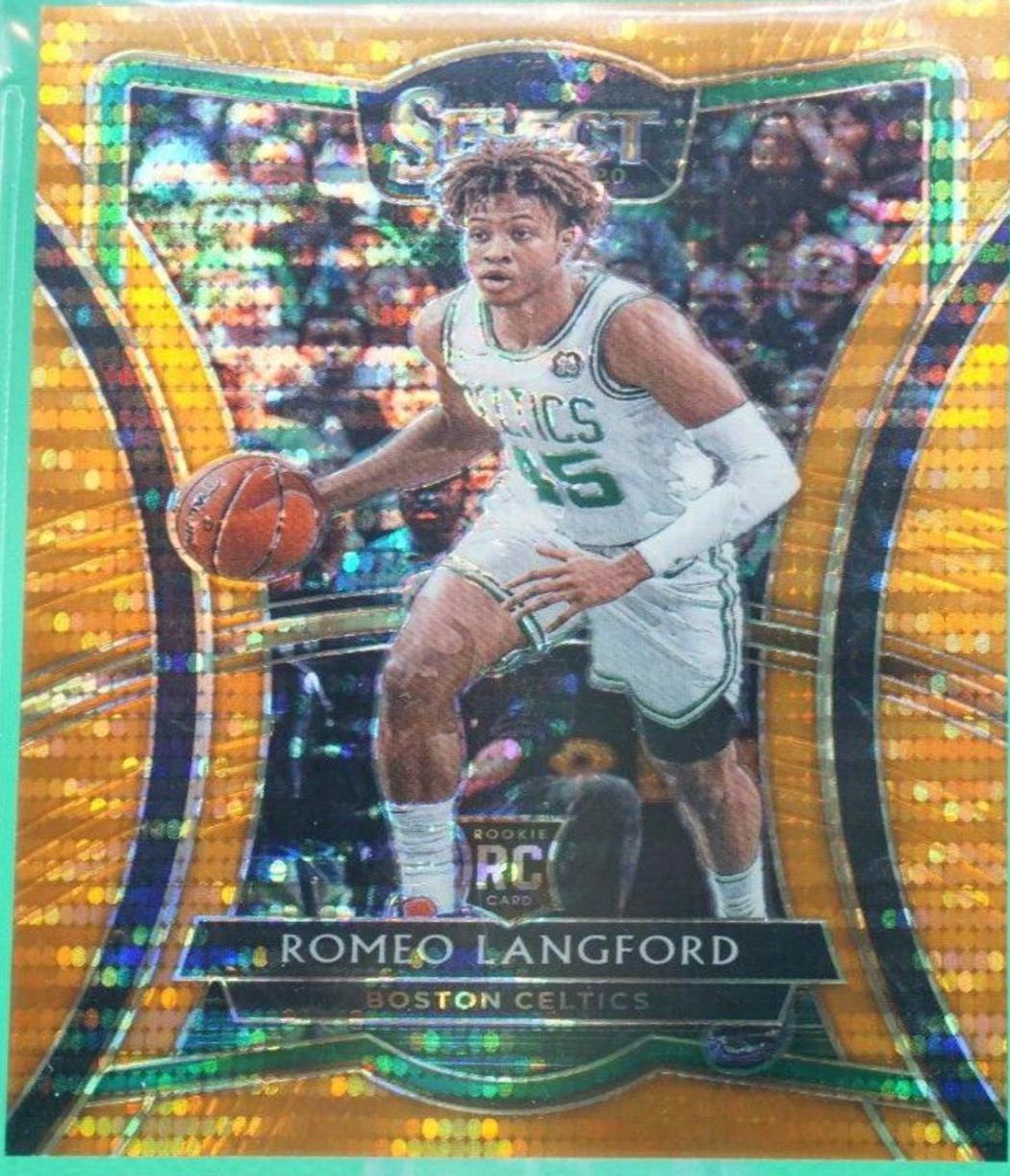 Romeo Langford [Neon Orange Pulsar Prizm] #167