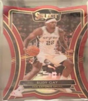 Rudy Gay [Die Cut Maroon Prizm] #177