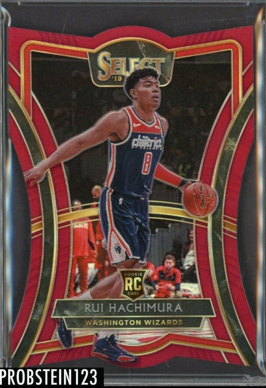 Rui Hachimura [Die Cut Maroon Prizm] #187