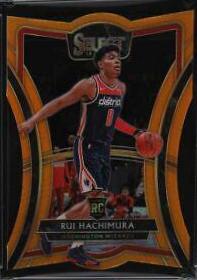 Rui Hachimura [Die Cut Orange Prizm] #187