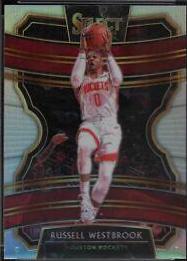 Russell Westbrook Silver Prizm #61