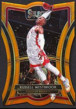 Russell Westbrook [Die Cut Orange Prizm] #197