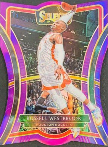 Russell Westbrook [Die Cut Purple Prizm] #197