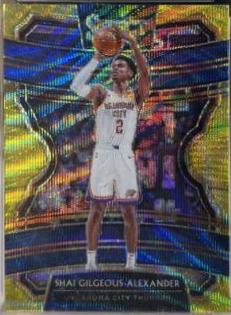 Shai Gilgeous Alexander [Gold Wave] #295