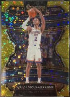 Shai Gilgeous-Alexander [Gold Disco Prizm] #81