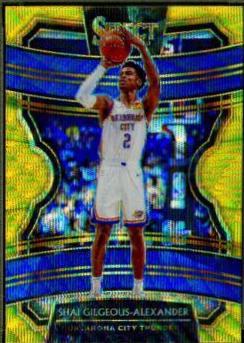 Shai Gilgeous-Alexander [Gold Prizm] #81