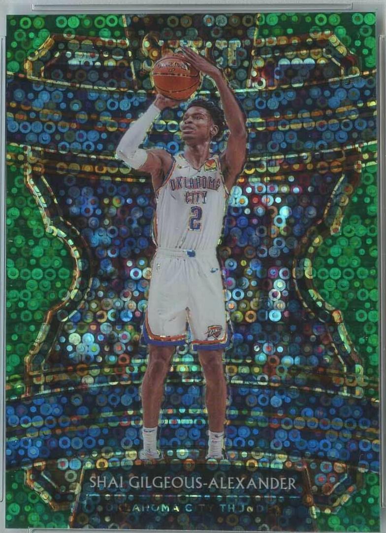 Shai Gilgeous-Alexander [Green Disco Prizm] #81