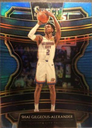 Shai Gilgeous-Alexander [Light Blue Prizm] #81