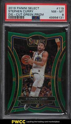 Stephen Curry [Die Cut Green Prizm] #119