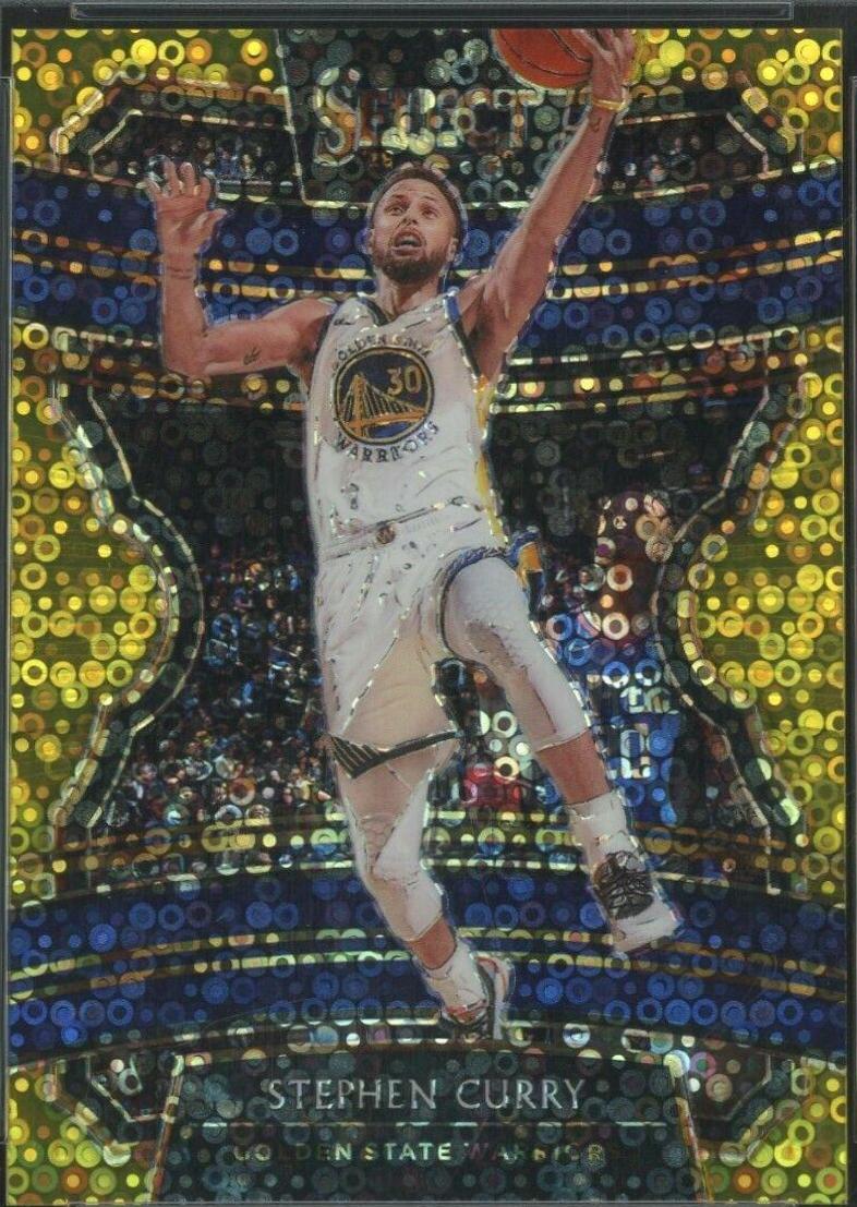 Stephen Curry [Gold Disco Prizm] #91