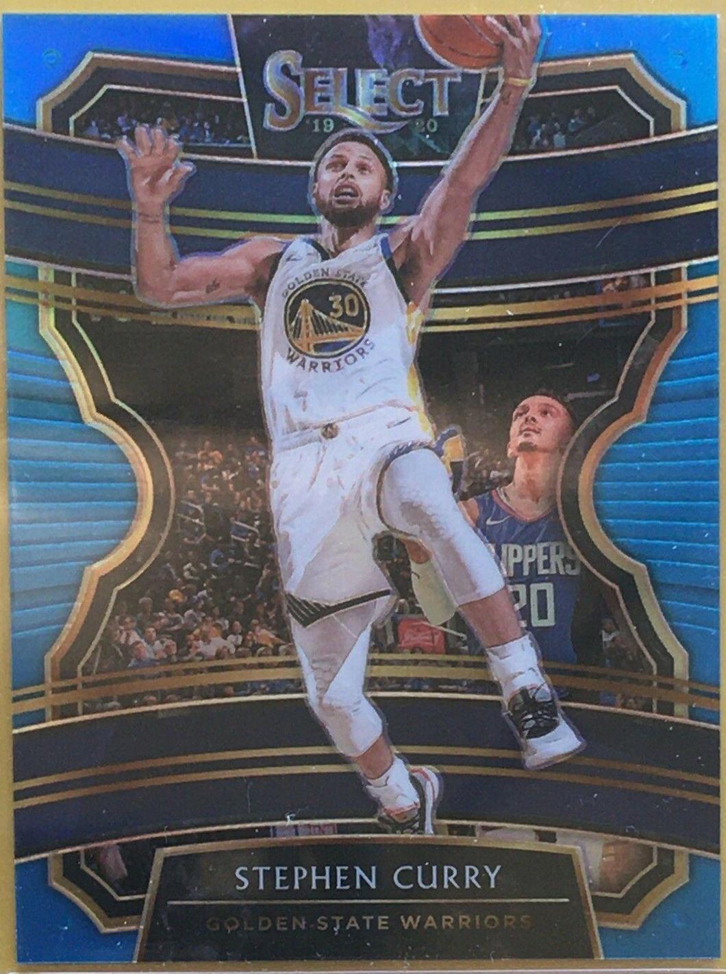 Stephen Curry [Light Blue Prizm] #47
