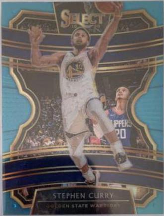 Stephen Curry [Light Blue Prizm] #91