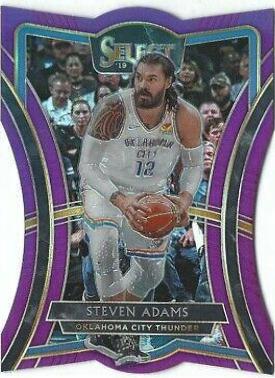 Steven Adams [Die Cut Purple Prizm] #129