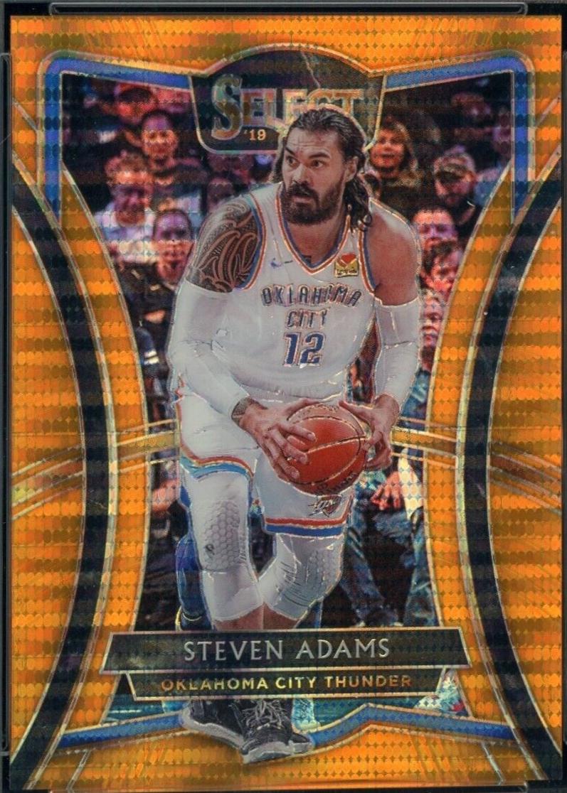 Steven Adams [Neon Orange Pulsar Prizm] #129