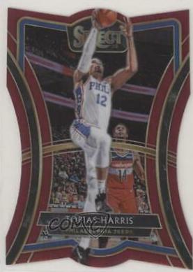 Tobias Harris [Die Cut Maroon Prizm] #139