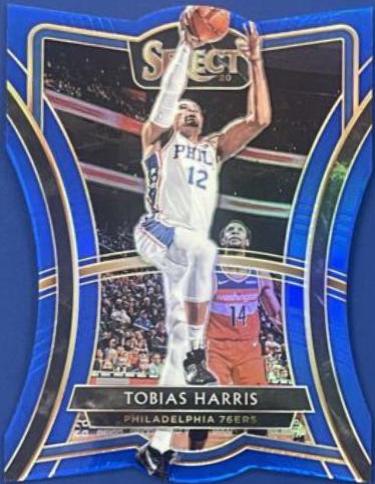 Tobias Harris [Die Cut Purple Prizm] #139