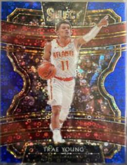 Trae Young [Blue Disco Prizm] #33