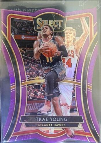 Trae Young [Die Cut Purple Prizm] #149