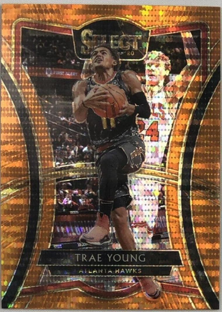 Trae Young [Neon Orange Pulsar Prizm] #149