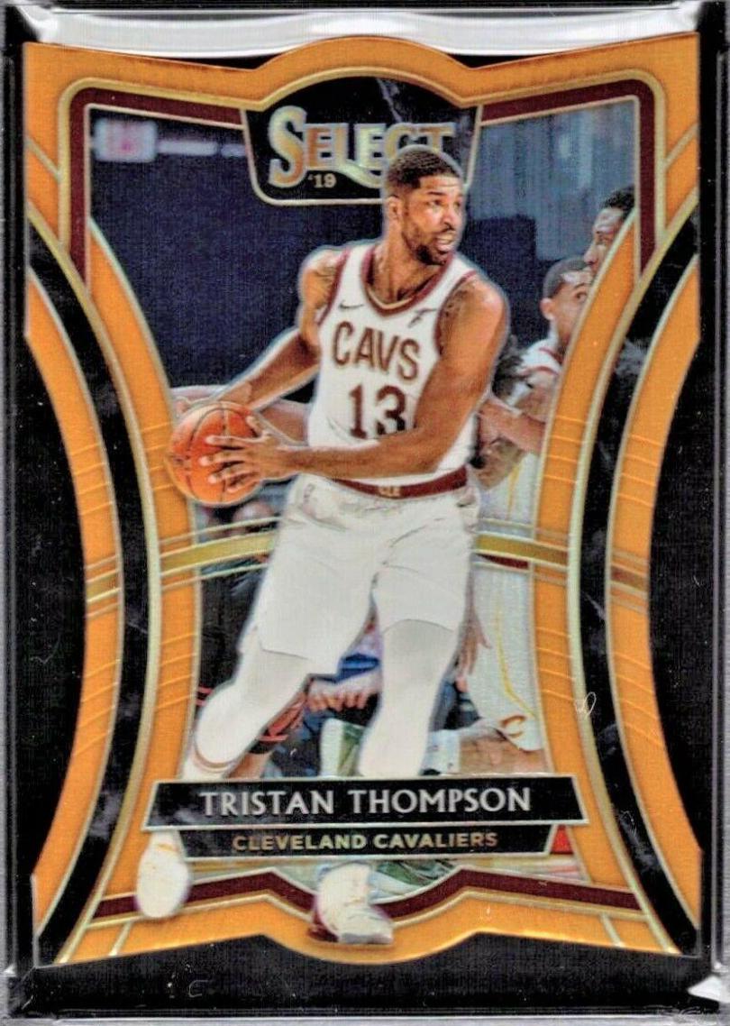 Tristan Thompson [Die Cut Orange Prizm] #159