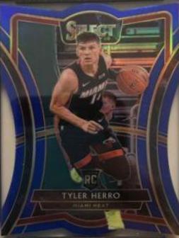 Tyler Herro [Die Cut Blue Prizm] #169
