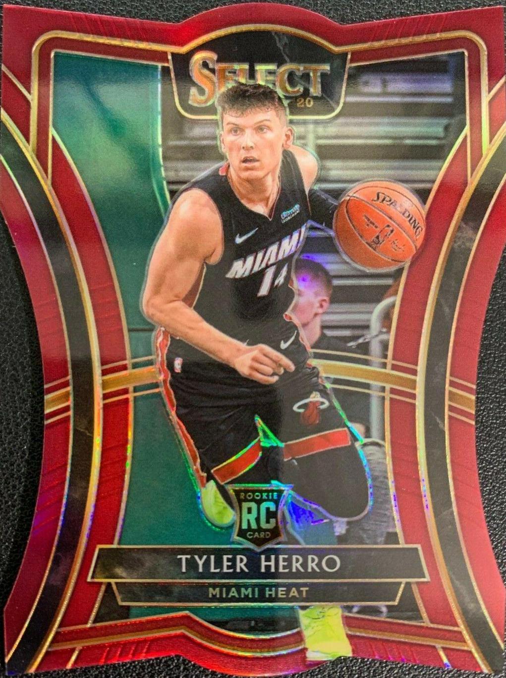 Tyler Herro [Die Cut Maroon Prizm] #169