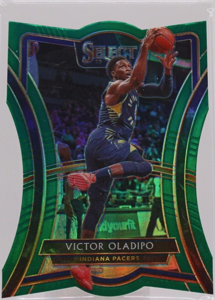 Victor Oladipo [Die Cut Green Prizm] #179
