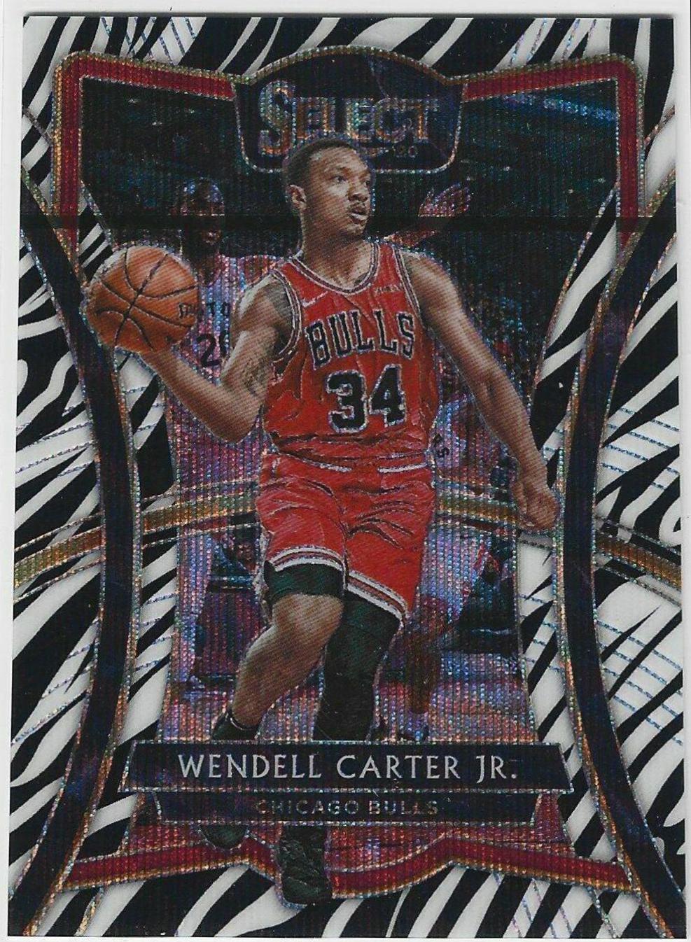Wendell Carter Jr. Zebra Prizm #189