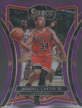 Wendell Carter Jr. [Die Cut Purple Prizm] #189