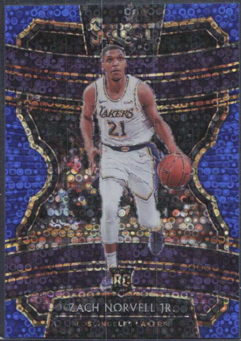 Zach Norvell Jr. [Blue Disco Prizm] #9