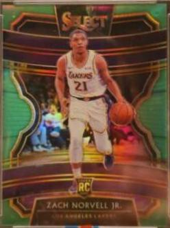 Zach Norvell Jr. [Neon Green Prizm] #9