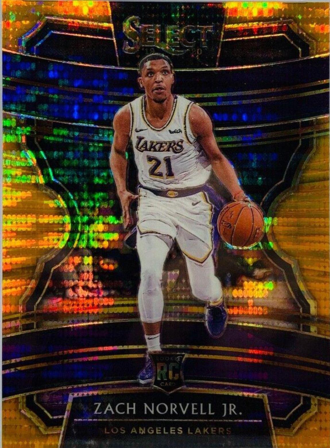 Zach Norvell Jr. [Neon Orange Pulsar Prizm] #9