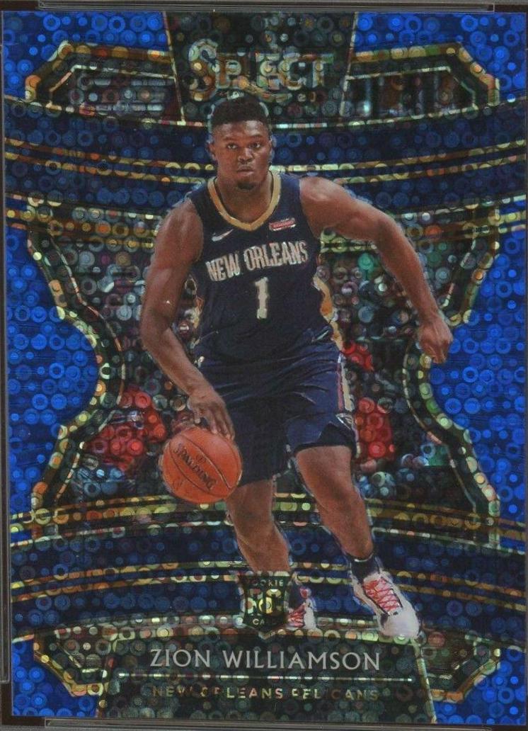 Zion Williamson [Blue Disco Prizm] #1