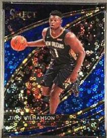 Zion Williamson [Blue Disco Prizm] #297