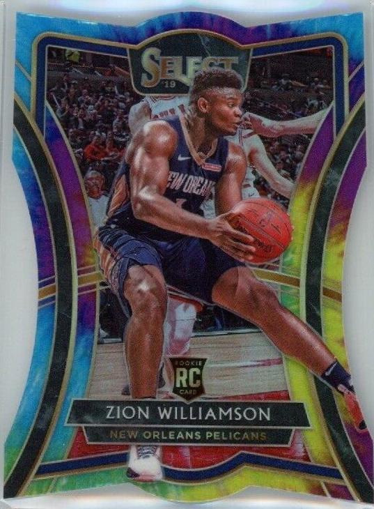 Zion Williamson [Die Cut Tie Dye Prizm] #199