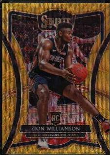 Zion Williamson [Gold Wave] #199